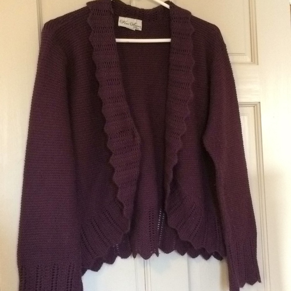 Warm Lacey Cardigan